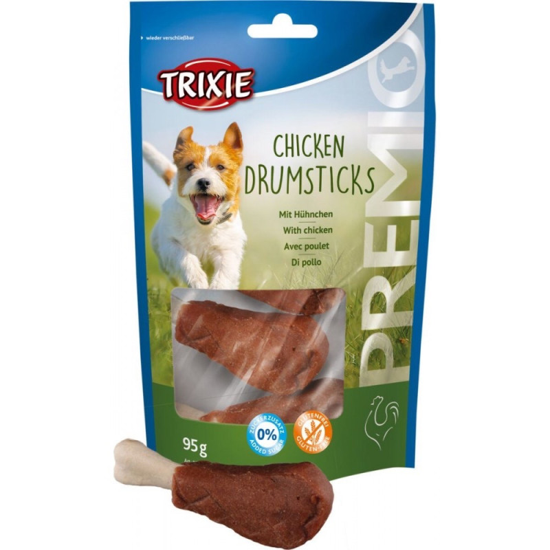Trixie Premio Chicken Drumsticks лакомство для собак с курицей, 95 гр - фото 2