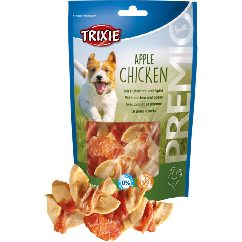 Trixie Premio Apple Chicken лакомство для собак с курицей и яблоком, 100 гр - фото 3