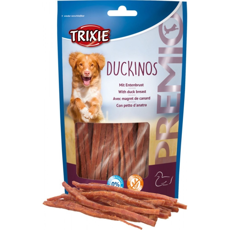 Trixie Premio Duckinos лакомство для собак с уткой, 80 гр - фото 4