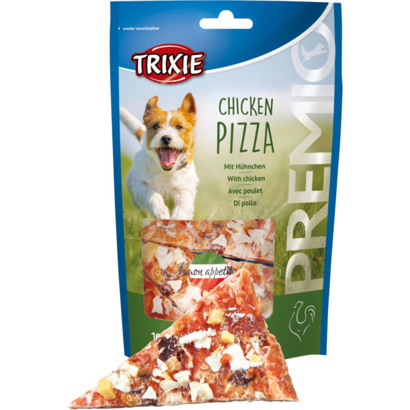 Trixie Premio Chicken Pizza лакомство для собак с курицей, 100 гр - фото 4