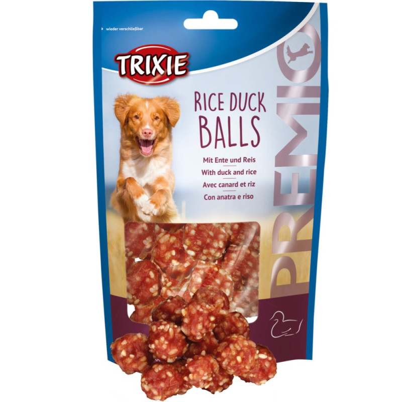 Trixie Premio Rice Duck Balls лакомство для собак с уткой, 100 гр - фото 3