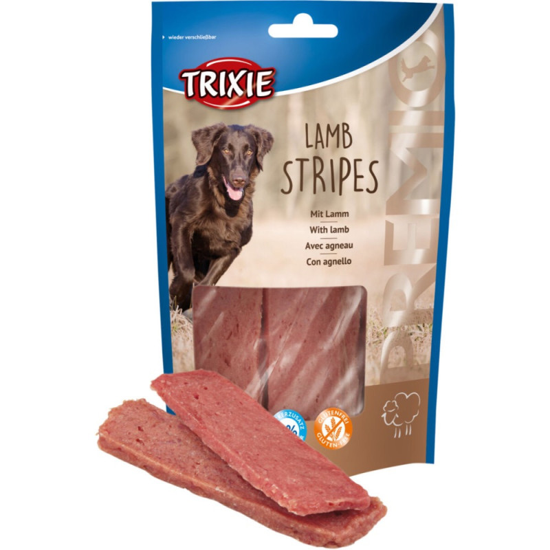 Trixie Premio Lamb Stripes лакомство для собак с ягненком, 100 гр - фото 3
