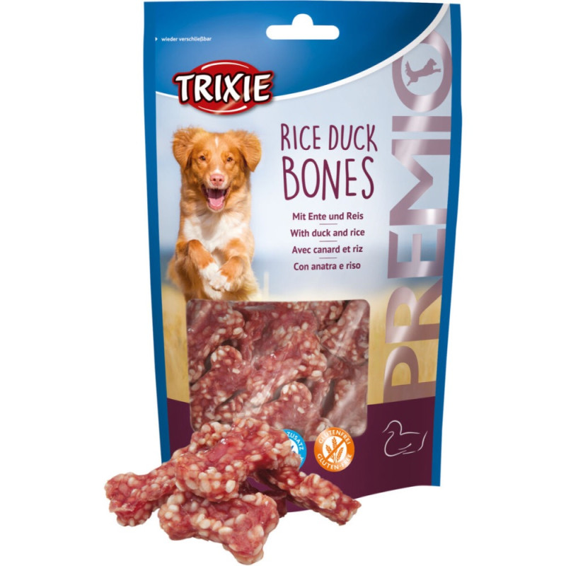 Trixie Premio Rice Duck Bones лакомство для собак с уткой, 80 гр - фото 3