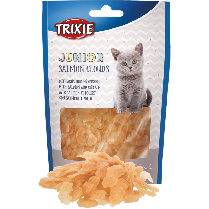 Trixie Junior Salmon Clouds лакомство для котят с лососем 40 гр - фото 4