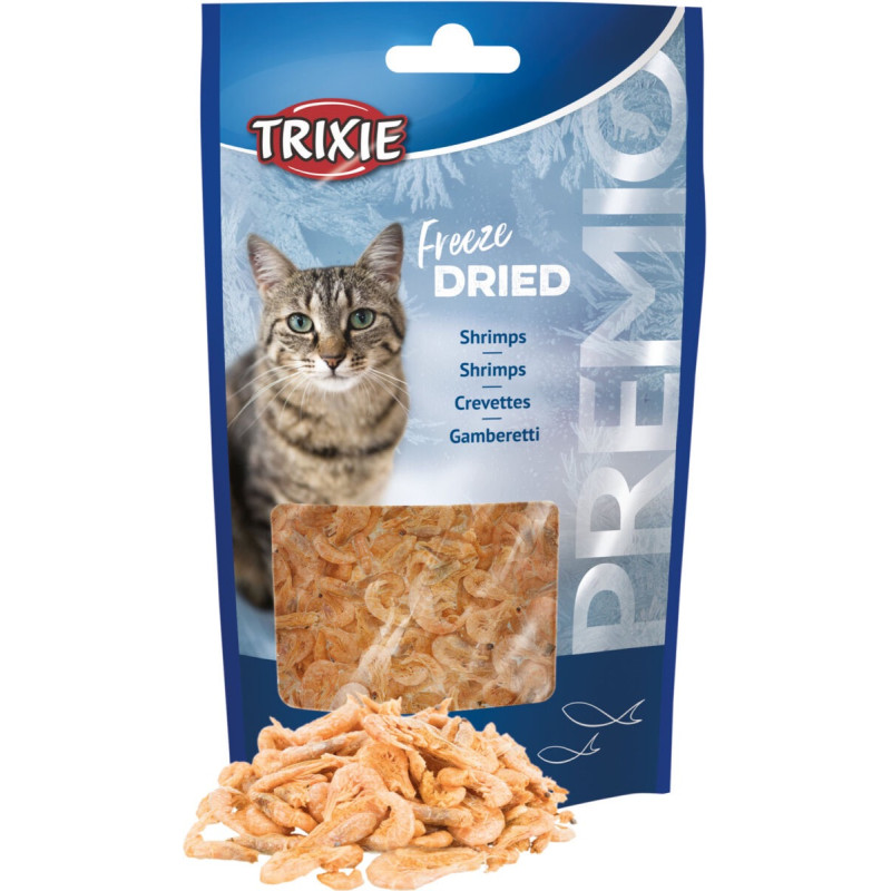 Trixie Premio лакомство для котов креветки сушеные 25 гр - фото 3