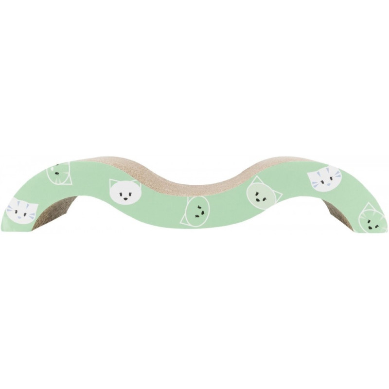 Trixie Mimi Wave когтеточка для кошек, 50 см х 29 см х 9 см, бирюзовая - фото 2