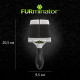 FURminator щетка-пуходерка для кошек и собак жесткая - фото 2