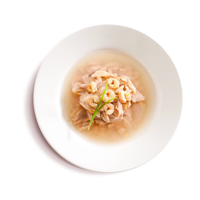 Cherie Signature Gravy Mix Tuna & Shrimp влажный корм для котов с тунцом и креветками, 80 гр - фото 2
