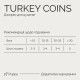 Savory Puppy Coins With Turkey лакомство для щенят с индейкой, 100 гр - фото 7