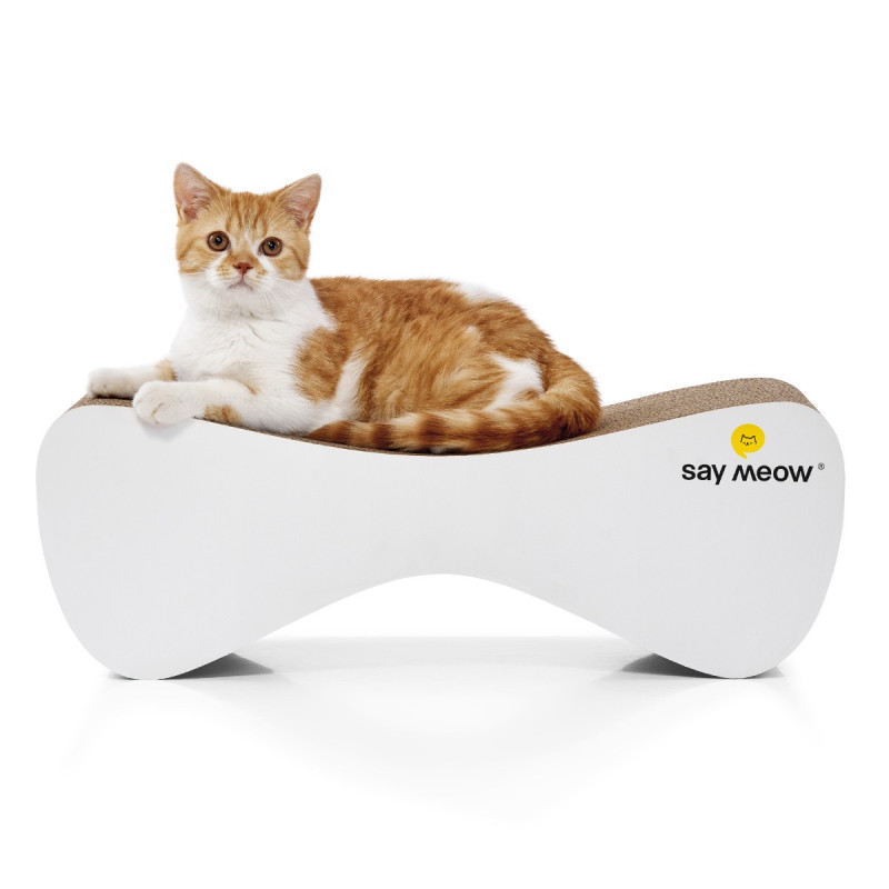 Say Meow Cloud кігтеточка картонна, 61 см х 21 см х 24 см - фото 3