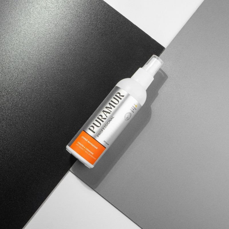 Puramur Ceratin and Ceramide SPF спрей для ухода за шерстью собак и котов с защитой от УФ, 200 мл - фото 3
