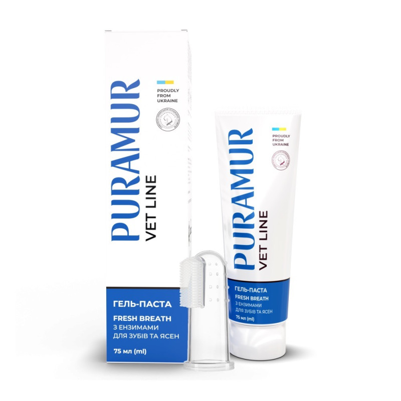 Puramur Fresh Breath зубна паста для собак та котів, 75 мл - фото 3