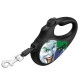 Waudog R-Leash M рулетка для собак з малюнком "Джокер Зелений", стрічка, 5 м - фото 3