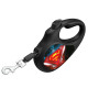 Waudog R-Leash S рулетка для собак з малюнком "Супермен Лого", стрічка, 5 м - фото 3