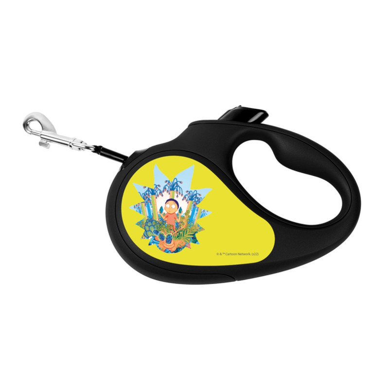 Waudog R-Leash M рулетка для собак з малюнком "Рік Та Морті 2", стрічка, 5 м - фото 5