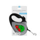 Waudog R-Leash M рулетка для собак з малюнком "Калина", стрічка, 5 м - фото 4