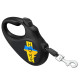 Waudog R-Leash S рулетка для собак з малюнком "Дім", стрічка, 5 м - фото 3
