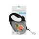 Waudog R-Leash M рулетка для собак з малюнком "Мілітарі", стрічка, 5 м - фото 2