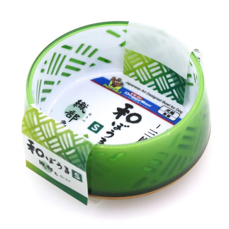 DoggyMan Japanese Art Designed миска для собак и кошек, 400 мл, зеленый - фото 2