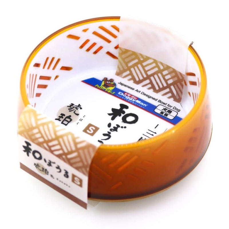 DoggyMan Japanese Art Designed миска для собак и кошек, 400 мл, желтый - фото 2