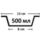 Flamingo Bowl Selecta Paw миска для собак и кошек с узором, 500 мл - фото 4