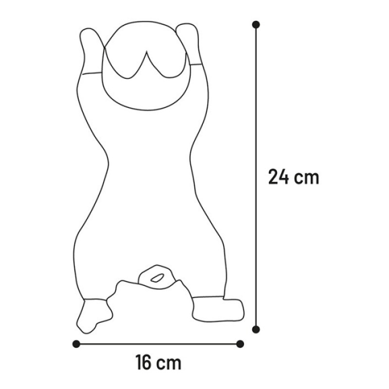 Flamingo Forre Rabbit игрушка для собак, 24 см - фото 3
