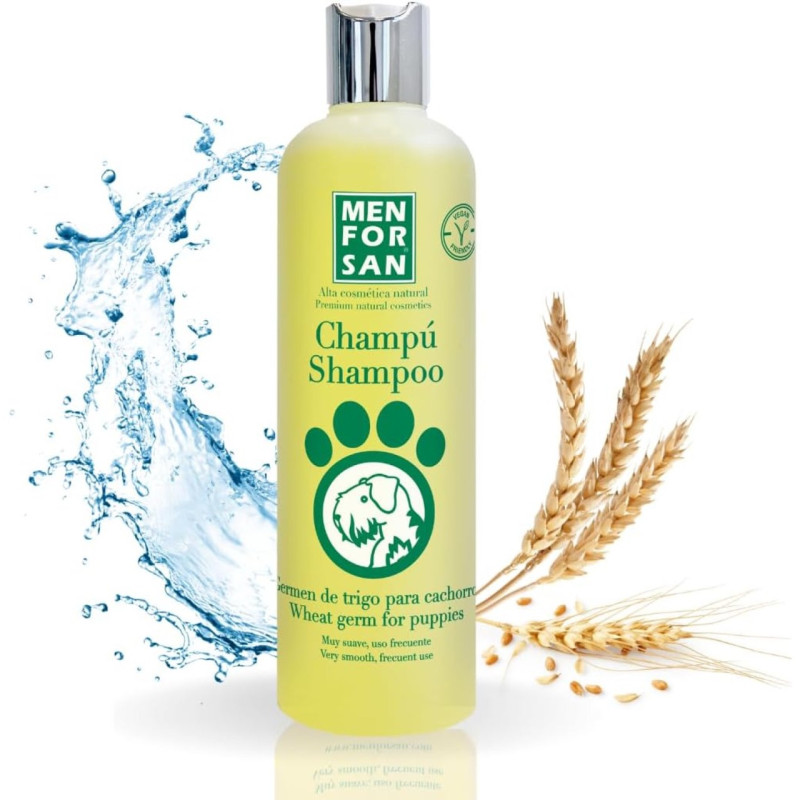 Menforsan Wheat Gern For Puppies шампунь для щенков с зародышами пшеницы, 300 мл - фото 2