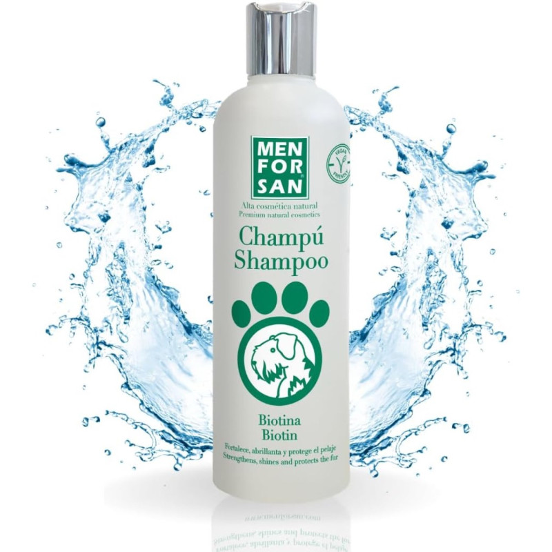 Menforsan Biotin Shampoo шампунь для собак із біотином, 300 мл - фото 2