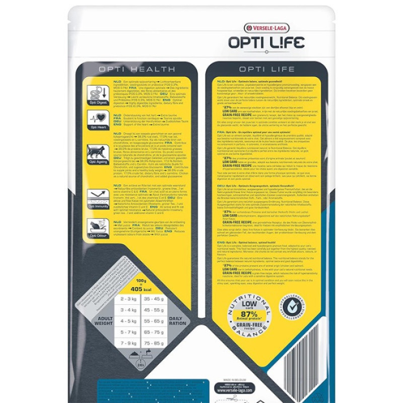 Opti Life Senior сухой корм для стареющих котов, 1 кг - фото 2