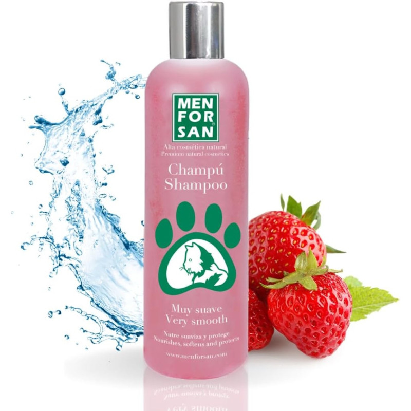 Menforsan Ecologial Very Smooth шампунь для котів, 300 мл - фото 2