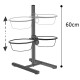Flamingo Otis+ H-Stand миски для собак на штативе, 2 шт х 1.5 л - фото 3
