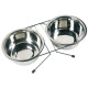Flamingo Dinner Set миски для собак і котів на підставці, 2 шт х 0.36 л - фото 2