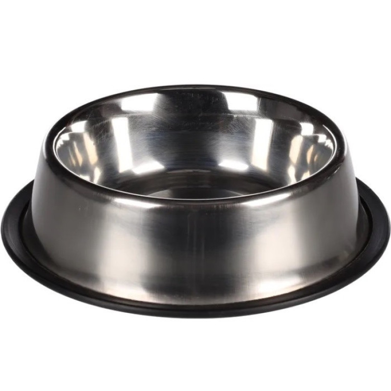 Flamingo Dish Rubber Rim миска для собак та котів з гумовим обідком, 700 мл - фото 3