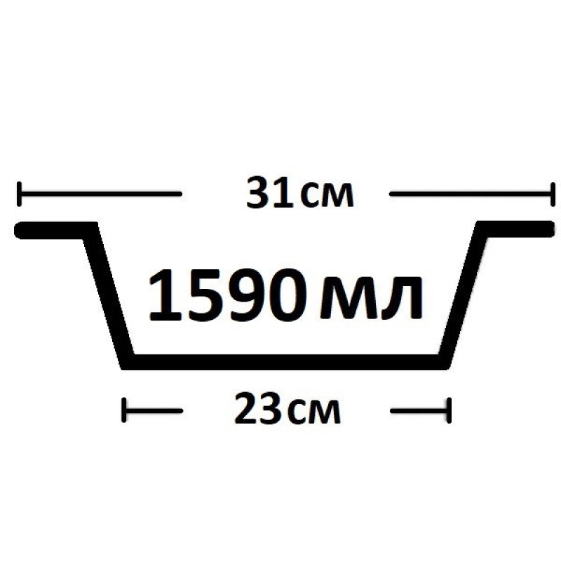 Flamingo Dish Rubber Rim миска для собак та котів з гумовим обідком, 1.6 л - фото 3