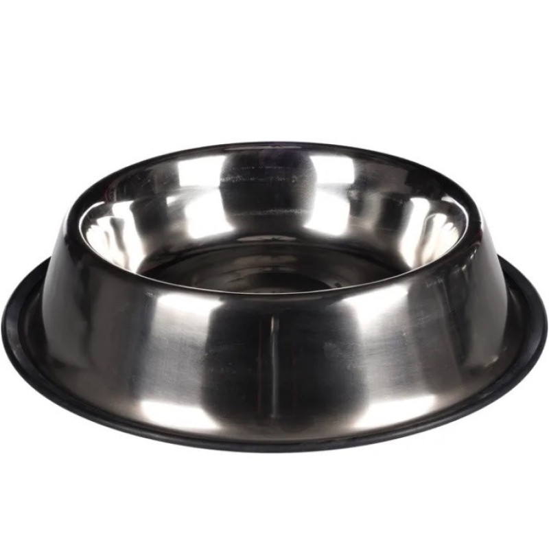 Flamingo Dish Rubber Rim миска для собак и котов с резиновым ободком, 2.3 л - фото 2