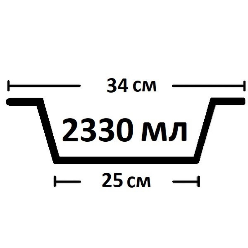 Flamingo Dish Rubber Rim миска для собак и котов с резиновым ободком, 2.3 л - фото 3