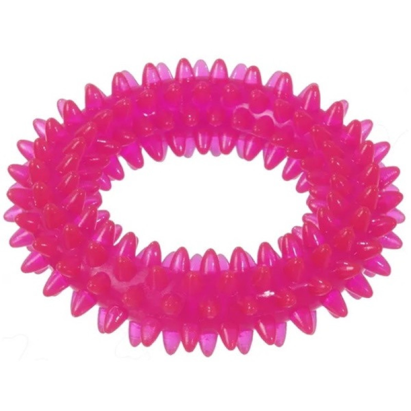 Flamingo Good4Fun Spike Ring іграшка для собак, 12.5 см - фото 3
