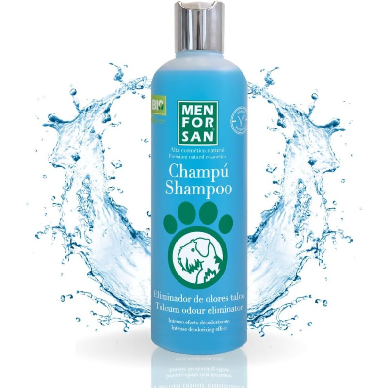 Menforsan Odor Eliminator шампунь для собак с дезодорирующим тальком, 5 л - фото 2