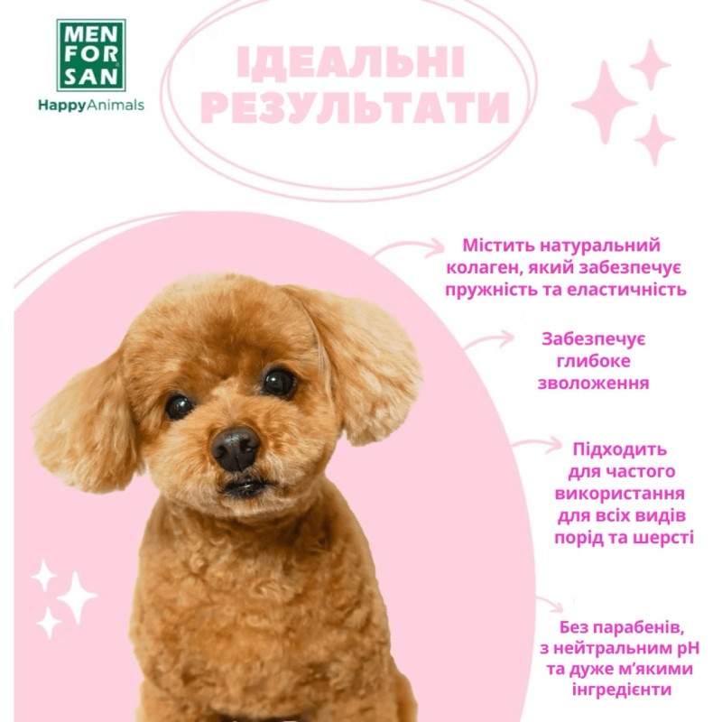 Menforsan Conditioner Shampoo шампунь-кондиціонер для собак, 5 л - фото 6