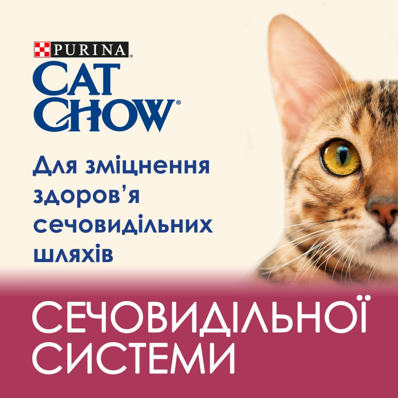 Cat Chow Urinary Tract Health сухий корм для котів для профілактики захворювань сечостатевої системи 15 кг - фото 3
