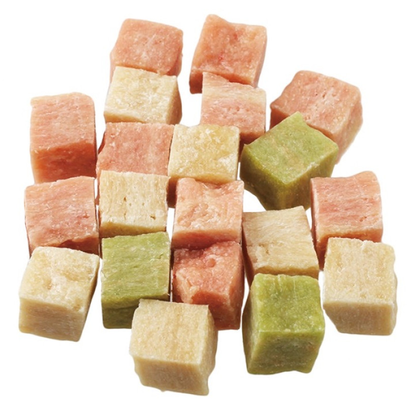 DoggyMan Mixed Dice Treats лакомство для собак с курицей, говядиной и треской, 300 гр - фото 2