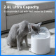 Catlink Wireless Pump & Ultra-Filtration Water Fountain - Pure 2 смарт-поїлка для собак та котів, 2.6 л - фото 4