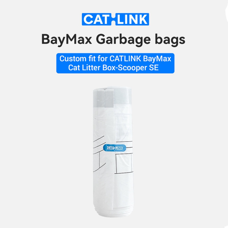 Catlink For Baymax Cat Litter Box змінні мішки для наповнювача для смарт-туалету Catlink Baymax, 40 шт - фото 2