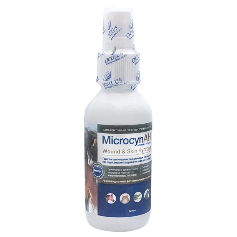 Microcyn Wound & Skin Care Hydrogel гель для ухода за кожей собак и кошек, 120 мл - фото 2