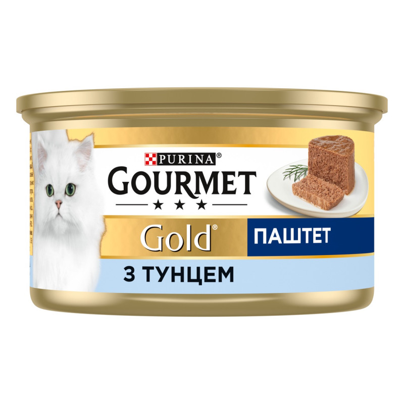 Gourmet Gold вологий корм для котів з тунцем, 85 гр - фото 2