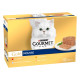 Gourmet Gold набір вологого корму для котів з яловичиною, тунцем, печінкою та індичкою, 12 шт х 85 гр - фото 2