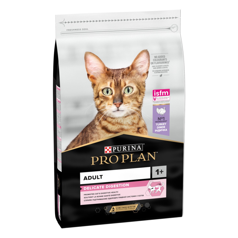 Purina Pro Plan Delicate Turkey сухий корм для котів з індичкою 400 гр - фото 2
