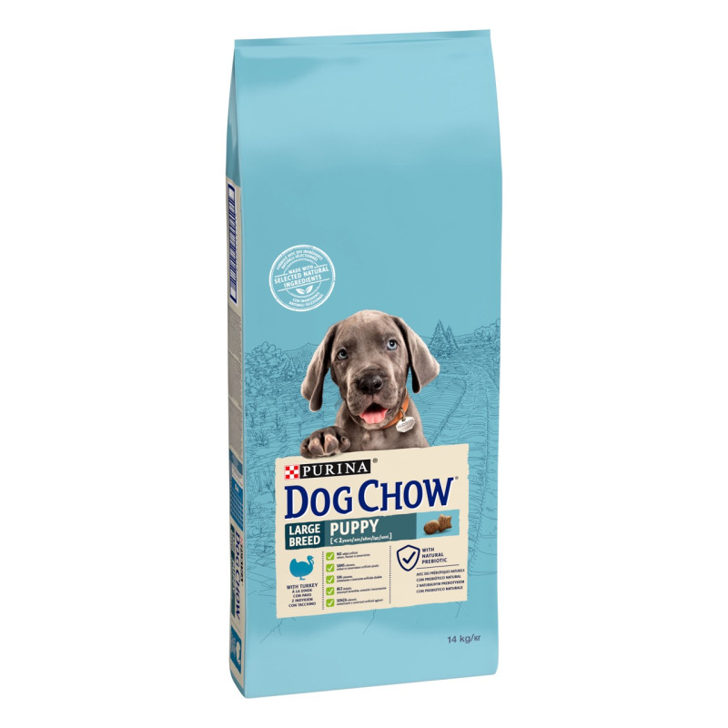 Dog Chow Puppy Large Breed сухий корм для цуценят великих порід 14 кг - фото 2