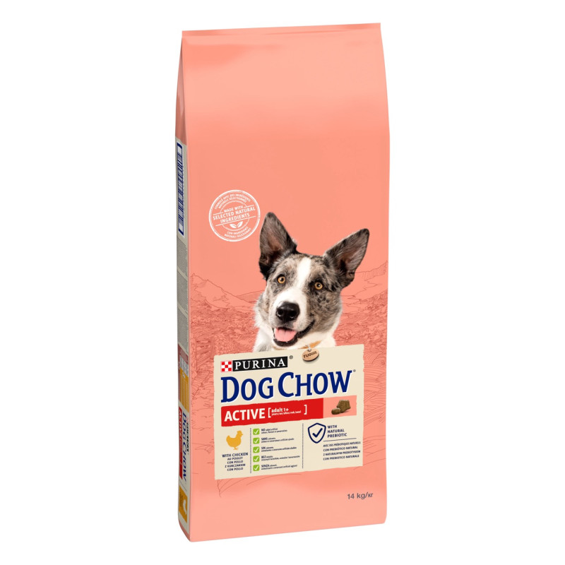 Dog Chow Active Chicken сухий корм для активних собак з куркою 14 кг - фото 2