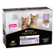 Purina Pro Plan Kitten набір вологого корму для кошенят з індичкою 85 гр х 10 шт - фото 2